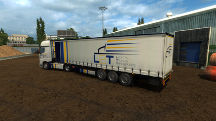 Mercedes New Actros mit Profiliner-Trailer