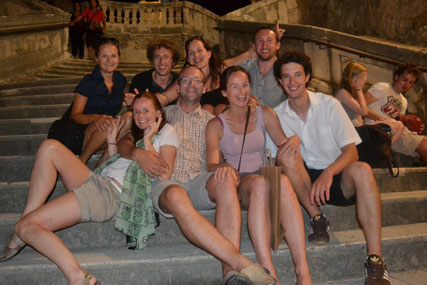 Die Crew komplett in Dubrovnik