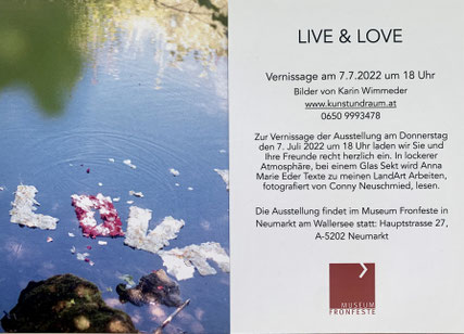  Veranstaltung, LandArt, offenes Atelier, Bilder, Kalender, Naturkunst, LandArtworkshops 