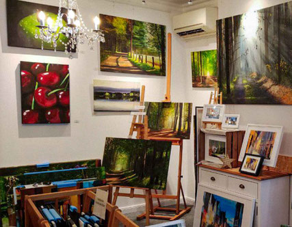 Kunst, Art, Gemälde, Painting, Atelier Prill