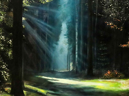 Ölgemälde, oil painting, landschaft, landscape, Atelier Prill