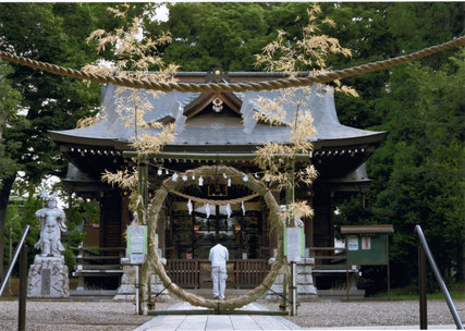 写真：観光協会会長賞／氏神に祈る