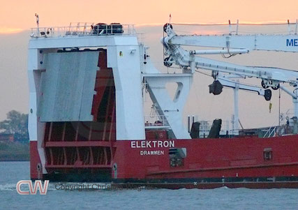 Heckramper der ELKEKTRON IMO 8386811