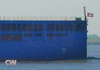 Seitenabgasanlage auf der BBC LEER