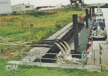 THW-Einsatz Glückstadt Juli 2002, Starkregenereignis