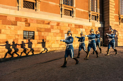 Guards at the Royal Palace, Stockholm - Copyright Jeppe Wikström, Visit Stockholm