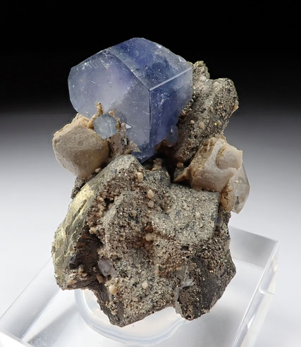 Blue Panasqueira Fluorapatite