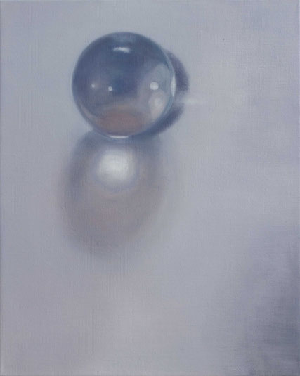 glaskugel 8 50x40cm 2016 oil on canvas