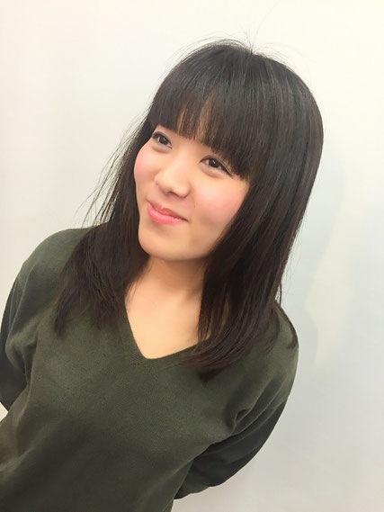 横浜・日吉・菊名・美容室☆女性の笑顔を作る専門家☆美容家 奥条勇紀 毎回こわばった顔で来店する久美子ちゃん