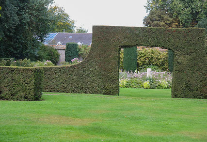 Bild: Parc et Jardins du Bois des Moutiers in der Normandie 