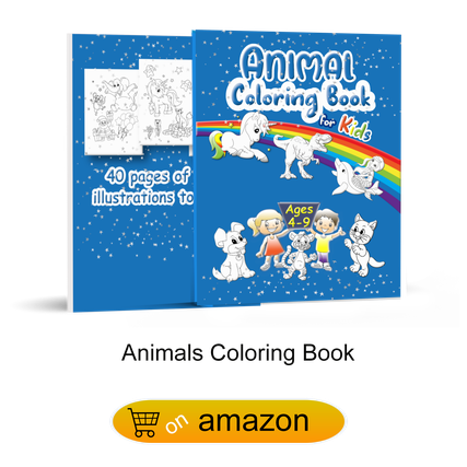 animals coloring book for kids 