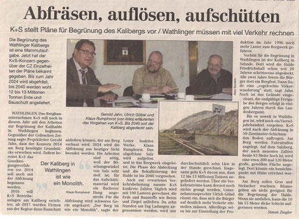 Quelle: Cellesche Zeitung, 17.04.2014