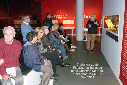 visite au Muséum d'hisoire naturelle 19/11/14