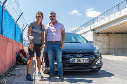 Viviane and Ermin in Pinarbasi