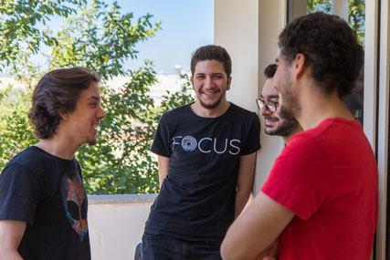 Friends and colleauges of the startup called OTTO