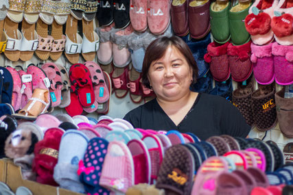 First impressions of the Osh market in Bishkek