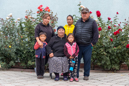 Nazira and her family
