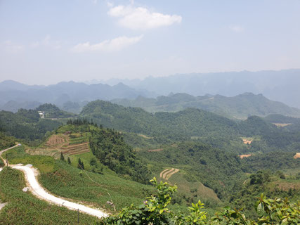 Blick über den Ha Giang Loop