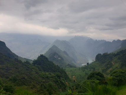 Weg zum Ma Pie Leng Pass