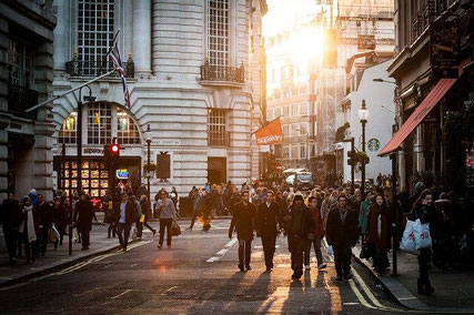 City crowds.