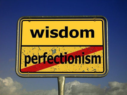 Perfectionism sign.