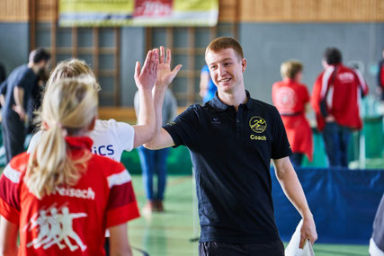 Trainer und Athlet - gemeinsam zum Erfolg - Foto: Ch. Körner