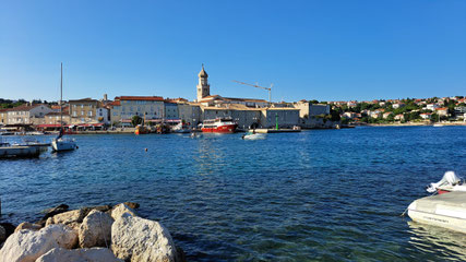 "Skyline" der Altstadt von Krk