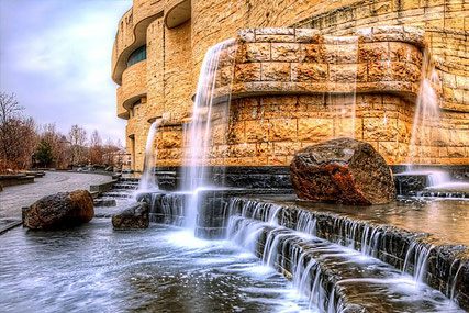 Vue du Musée National des Amérindiens (Crédit Photo : Angela B.Pan Photography)
