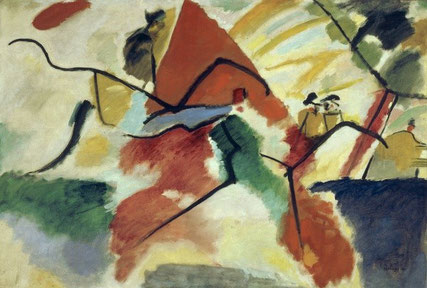 Impression V de 1911 de Vassily Kandinsky.