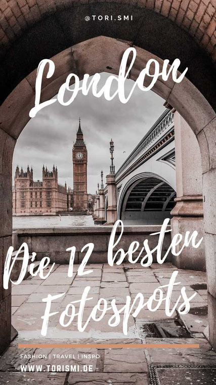 Zu sehen ist der Big Ben sowie das Instagram Logo