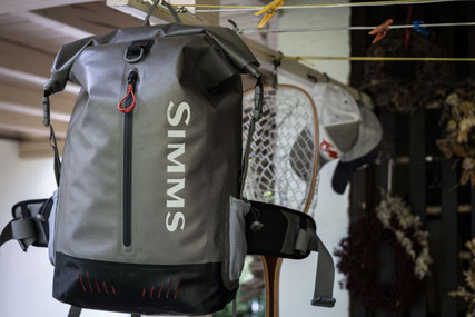 Simms dry creek rolltop backpack - danica dudes flyfishing blog