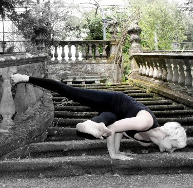 Yoga Krähe