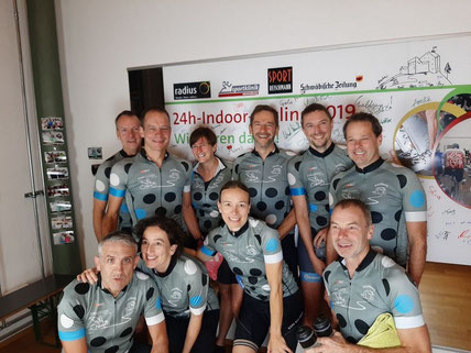 Beim Indoorcycling 2019