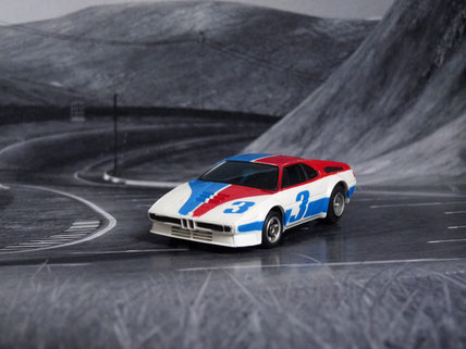 Faller AMS AURORA AFX BMW M1 weiß/blau/rot #3