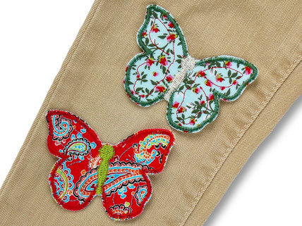 Bügelbild Schmetterling, Aufbügler Schmetterling Accessoire