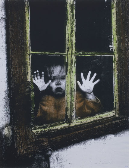 Bild von Sylvia Kreutz, aus der Wanderausstellung "Schlage die Trommel und fürchte Dich nicht"