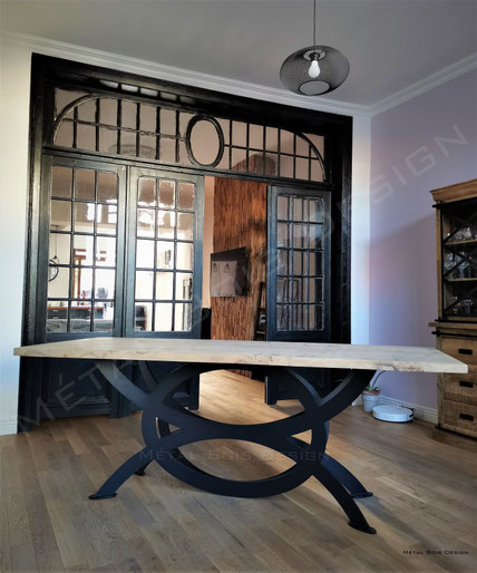 Mobilier Metal Et Bois Sur Mesure Industriel Moderne Mbd