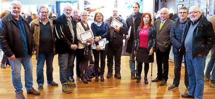 Des lauréats et le Jury