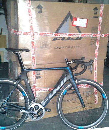 Die Teambikes sind auch bereits bei uns eingetroffen