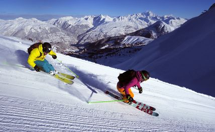 Facilities and Slopes in La Plagne