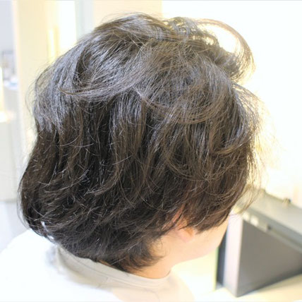 男性もたまにはイメージチェンジしようと来てくれました。