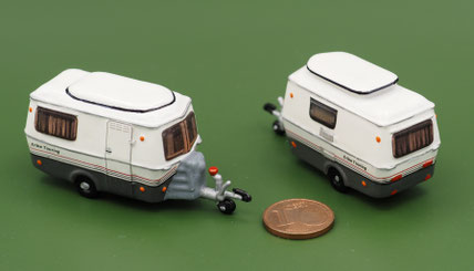 Wohnwagen / Wohnmobile, Spur H0 (1:87) - bei Interesse auf Bild klicken