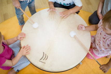 Kinderkrippe, Puzzle, Feinmotorik, kognitives Denken