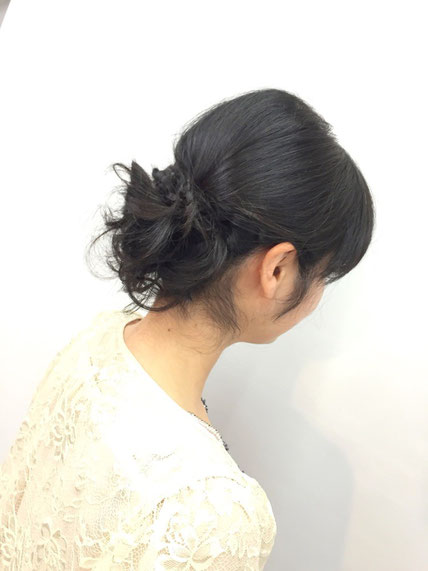 横浜・日吉・菊名・美容室☆女性の笑顔を作る専門家☆美容家 奥条勇紀 幸せあやかりヘアセット