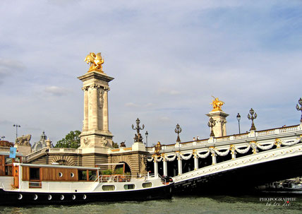 Bild: Pont Alexandre, Paris, Frankreich