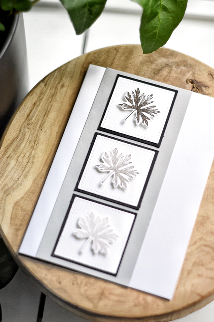 Stampin Up Trauerkarte Kraft der Natur Stempel Basteln Selbstgemacht Trauer