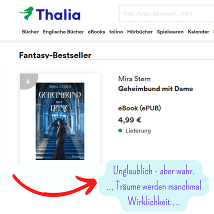Thalia Fantasy Bestseller Liste Mitte November 2022