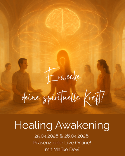 Menschen in Meditation mit Gehirn