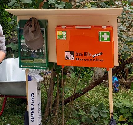 Sicherheitsmaßnahmen für die Arbeit mit Hanfkalk
