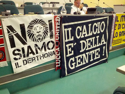 Supporters in Campo Ancona 2014